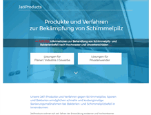 Tablet Screenshot of jatiproducts.de